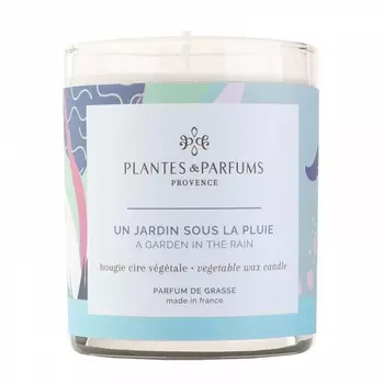Аромасвеча 180 г Plantes et Parfums Прогулка под дождём