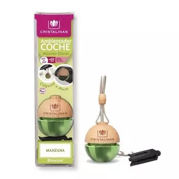 Ароматизатор для автомобиля "Зеленое яблоко" Cristalinas