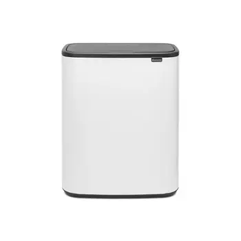 Бак мусорный 2 х 30 л Brabantia Touch Bin Bo белый