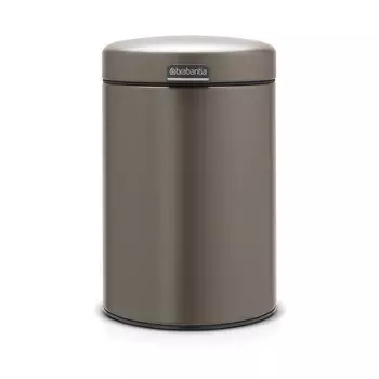 Бак мусорный настенный Brabantia NewIcon 3 л платиновый