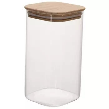 Банка для хранения 1,9 л Smart Solutions бамбук