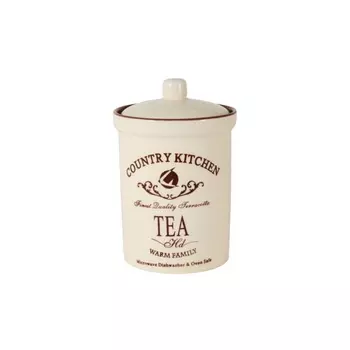 Банка для сыпучих продуктов 14 см Terracotta Кухня в стиле Кантри малая