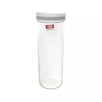 Банка для сыпучих продуктов с белой крышкой Royal Classics