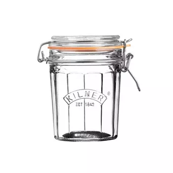 Банка гранёная 450 мл Kilner Clip Top