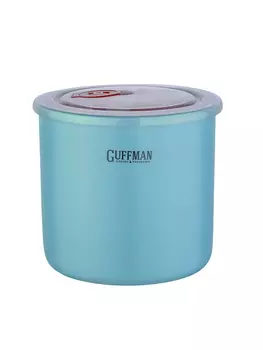 Банка керамическая с крышкой 1 л Guffman голубой