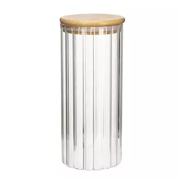 Банка с крышкой из акации 1 л Smart Solutions