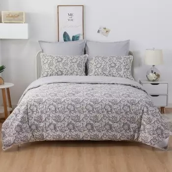 Комплект постельного белья полутораспальный Sofi de Marko Бернадетт №2 серый