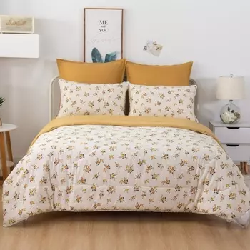 Комплект постельного белья полутораспальный Sofi de Marko Бернадетт №6 жёлтый