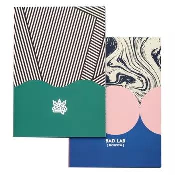 Блокнот А5 Badlab Memphis flow