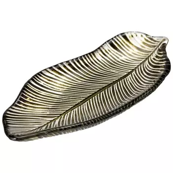 Блюдо 20 см Akcam Banana Leaf зелёный