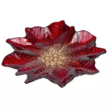 Блюдо 25 см Akcam Poinsettia