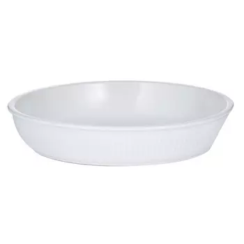 Блюдо для запекания круглое Mason Cash Linear 26 см белый