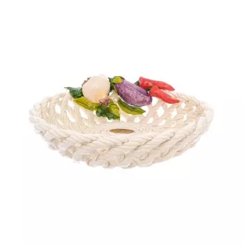 Блюдо круглое 25 см Orgia Овощи