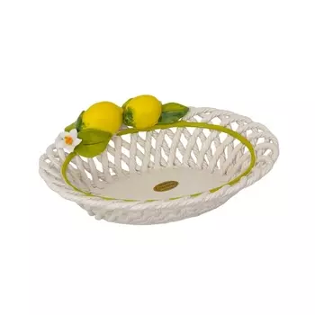 Блюдо овальное 34 см Orgia Лимоны