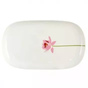 Блюдо овальное 36 см Thun Том лотос