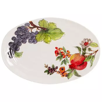 Блюдо овальное 39 х 26 см Home & Style Tutti Frutti