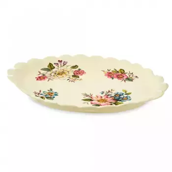 Блюдо овальное 48 х 32 см Nuova Cer Petali di Primavera