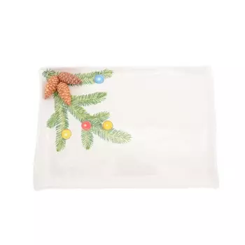 Блюдо прямоугольное 35 х 16 см Annaluma Christmas Tree