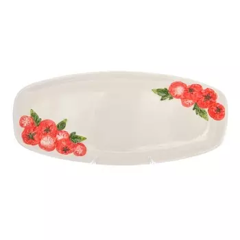 Блюдо прямоугольное 48 х 21 см Annaluma Томаты