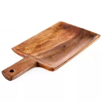 Блюдо прямоугольное с ручкой 30 х 15 см Walmer Organic