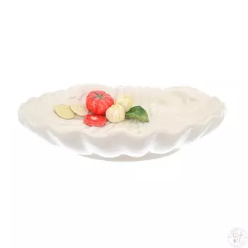 Блюдо ракушка 31 см Annaluma Моцарелла