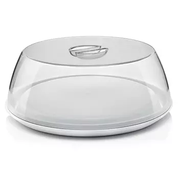 Блюдо с крышкой Guzzini Forme Casa белое