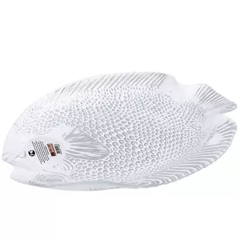 Блюдо сервировочное 27 см Akcam Fish Platina Riviera