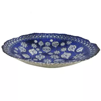 Блюдо сервировочное 30 см Akcam Новогодняя ночь
