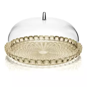 Блюдо сервировочное 29,8 см Guzzini Tiffany бежевый