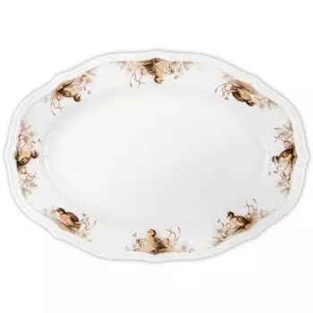 Блюдо сервировочное овальное 30 см Maisinger Duck