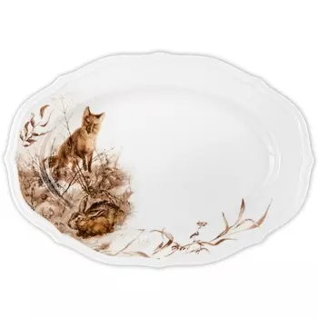 Блюдо сервировочное овальное 30 см Maisinger Fox