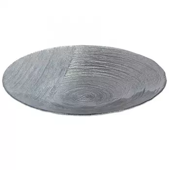 Блюдо сервировочное 30 см Akcam Серебряный туман