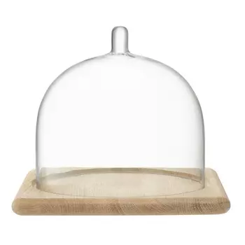 Блюдо со стеклянным куполом LSA International Serve