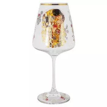 Бокал для красного вина 500 мл Carmani Густав Климт Поцелуй