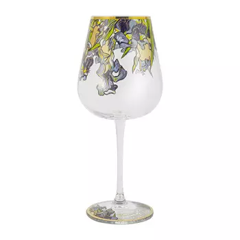 Бокал для красного вина 630 мл Ирисы Carmani Винсент Ван Гог