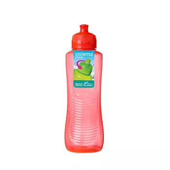 Бутылка для воды 800 мл Sistema красный