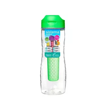 Бутылка для воды 800 мл Sistema Тритан зелёный