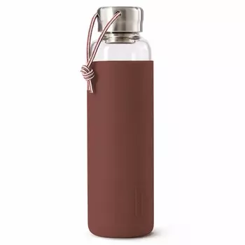 Бутылка для воды стеклянная 600 мл Black+Blum бордовый