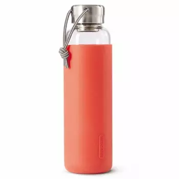 Бутылка для воды стеклянная 600 мл Black+Blum коралловый