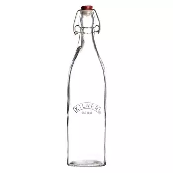 Бутылка квадратная 1 л Kilner Clip Top