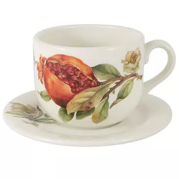 Чайная пара 400 мл Julia Vysotskaya Гранат