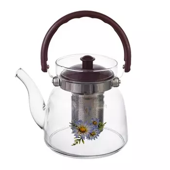 Чайник 1,2 л Royal Classics голубые цветы