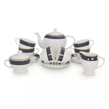 Чайный сервиз 6 персон Акку Аружан 15 предметов