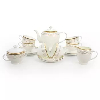 Чайный сервиз 6 персон Акку Искандер 15 предметов