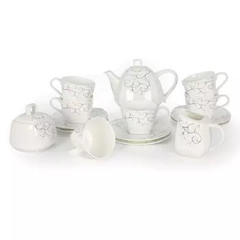 Чайный сервиз 6 персон Акку Тодес 15 предметов