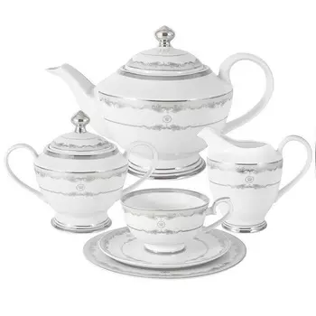 Чайный сервиз на 6 персон Midori Корона 23 предмета