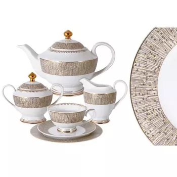 Чайный сервиз на 6 персон Midori Луксор 23 предмета