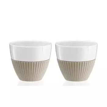 Чайный стакан 230 мл Viva Scandinavia Anytime 2 шт бежевый