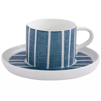 Чашка с блюдцем 250 мл Easy Life Бриз