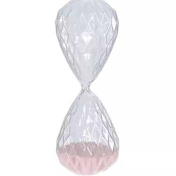 Часы песочные на 45 минут Розовый песок в ассортименте